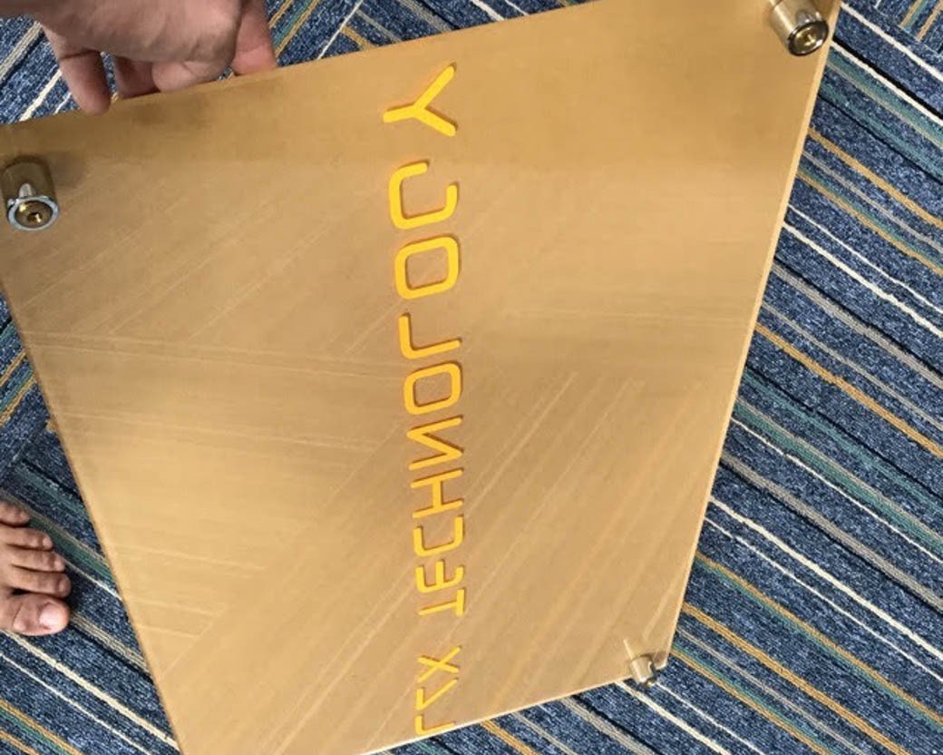 acrylic board sign