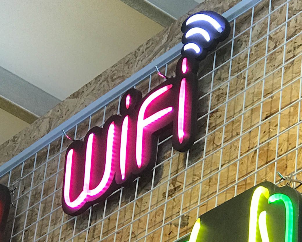 neon sign